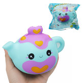 Smile Teekanne Squishy 14 * 11cm Langsam steigende mit Verpackung Sammlung Geschenk Soft Spielzeug