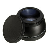 Ống kính Telephoto phóng đại 58mm 2x cho Canon Eos Nikon Máy ảnh DSLR Pentax