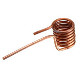 Bobina de aquecimento por indução Tubo de cobre de aquecimento por indução de 6mm Cabeça de aquecimento sem toque DIY ZVS Coil