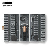 JM-8192 Set Alat Serbaguna Kunci Screwdriver Presisi 180-in-1 Chrome Vanadium Ekstraktor Sekrup yang Terkelupas Alat Pemperbaikan Ponsel DIY Peningkatan Rumah