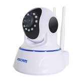 ESCAM QF003 1080P Διπλή κεραία Pan & Tilt Wireless IP Night Vision IR Security CCTV P2P Camera