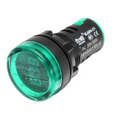 Machifit 22mm Digitales AC-Voltmeter AC 50-500V Spannungsmesser Digitale Anzeigeanzeige Grün
