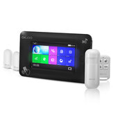 DIGOO DG-HAMA Alle Smart Home Security Alarm System Kits mit Touchscreen, 3G-Version, unterstützen die APP-Steuerung von Amazon Alexa