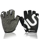 Unisex Fitness Fahrradhandschuhe Silicagel Anti-Rutsch Gerät Hantel Sport Handschuh