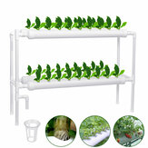 110-220V Hydroponic Grow Kit 36 Sites 4 Pipes 2-Layer Garden Plant Vegetable Tools Gardening Box Nursery Pots Hydroponic Rack