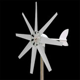 500W 12V / 24V Windturbinengenerator Kit Aerogenerator 8/5/3 Schaufeln mit Regler