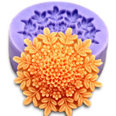 Stampo in silicone per torte, cioccolato e decorazione di dolci a forma di peonia mini 3D