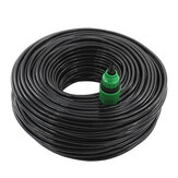 10/20/25/40 Meter 4/7mm Tuinslang Micro Drip Mist Irrigatiebuis PVC Slang met Snelle Connector