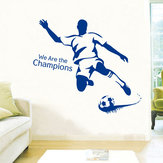 I Love Football Wall Sticker Creative Wall Stickers Combination Home Decoration