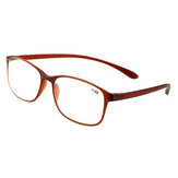 Herren Damen TR90 Flexible Lesebrille Ultraleichte Druckreduzierungsbrille