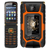 MAFAM X9 Land Flip Phone 2500mAh 3,5-calowy podwójny ekran dotykowy Bluetooth Dual SIM FM Flip Feature Phone