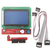 Controlador de impressora 3D inteligente com display LCD digital 12864 para RAMPS 1.4 Reprap