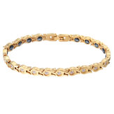 Fashion Magnetic Therapy Gold Chain Bracelet