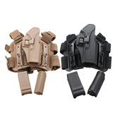 Adjustable 4-in-1 Tactical Holster Leg Belt Magazine Belt Mollle Military Storage Bag Hunting Fishing