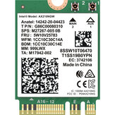 COMFAST WiFi6E M.2 PCIE Wireless Adapter 5374Mbps Triple Band 2.4G/5.8G/6G Bluetooth 5.2 Interne Netzwerkkarte für Laptop AX210vPro-M