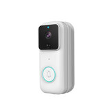 Anytek B60 + Tuya Smart Vidéo Doorbell Caméra de sonnette sans fil 2.4g 5g WIFI HD 1080P Caméra de sécurité WiFi Vision nocturne PIR Notification d'alarme Push