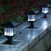 LED Zonne-energie Buiten Tuin Yard Licht Gazon Pad Landschap Lamp Decoratie