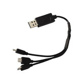 1 à 3 USB 3.7V LiPo Batterie chargeur câble de charge USB pour Eachine E58 drone 5802299