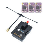 HiYOUNGER TX915 ExpressLRS ELRS 915MHz 500Hz High Refresh Low Latency Long Range Micro TX Module with 3 Pcs RX900 Mini RC Receiver for RC Drone