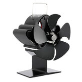 Ventilador de fogão Pro 5 folhas a 1350 RPM, motor alimentado a calor, economia de energia, EcoFan de lareira