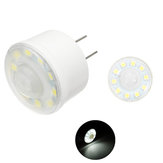 Plug-In 1.8W SMD5050 Pure White PIR infravermelho Sensor Controle de luz LED Lâmpada AC220V 