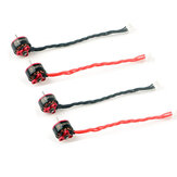 Everyine SE0802 0802 19000KV 1S Brushless Motor w / 60mm Wire 2 CW & 2 CCW for Toothpick Whoop DIY CRAZYBEE F3 F4 Flight Controller Συμβατό με Vwhoop90