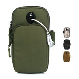 ordozható sportkar táska kültéri futáshoz WPOLE A02 6,5 hüvelykes kamuflázs taktikai táska