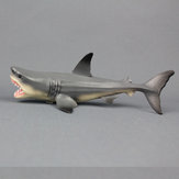 Megalodon Prähistorisches Hai-Spielzeug Modell Druckgussmodell Schreibtischdekoration Zuhause