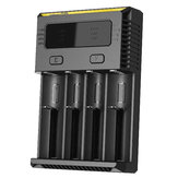 Nitecore ΝΕΟ I4 Intelligent Smart Li-ion / IMR / LiFePO4 Battery Charger για σχεδόν όλους τους τύπους μπαταριών
