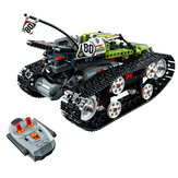 397Pcs Technic Series RC Track Головоломка Jigsaw Пульт дистанционного управления Race Авто Строительные блоки Кирпичная игрушка