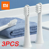 3PCS Fogkefefej csere a Xiaomi Mijia T100 Mi Smart Sonic Fogkefe vízálló egészségügyi fogkefe