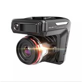 2 az 1-ben Full HD 1080P autós DVR radarérzékelővel autópálya mód, 170 ° videofelvevő napló Dash Cam videó kamera