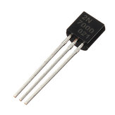 100pcs 2N7000 Transistor de canal N de comutação rápida MOSFET TO-92