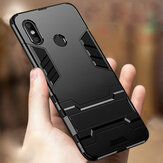 Bakeey™ Armor Shockproof with Desktop Stand Soft TPU + Hard PC Back Cover Protective Case for Xiaomi Mi8 Mi 8 Non-original