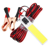 DC12V 9.6W COB LED Chip Strip Magnet Light Source 900LM Camping Lamp with 5M Wire & Switch