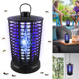 Outdoor Elektrische Mücken Tötungslampe USB UV Licht Insektenfalle Licht LED Fliegen Bug Zapper Strahlungsarm für Camping Zuhause.