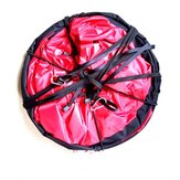 42-Zoll-Downwind-Windsegel für Kajak mit Popup-Board und PVC-Rot-Windsegelzubehör
