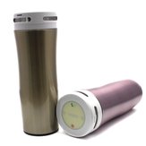 Smart bluetooth Bicycle Music Keep Cold Intelligent Water Bottle Alloy Cup Support Phone Call