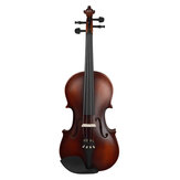 AstonVillas Matte Basswood 4/4 Violin for Kids Students Beginner