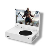G-STORY 12,5-Zoll-4K-HDR-Tragbarer Gaming-Monitor mit IPS-Bildschirm für Xbox Series S, mit 3D-Stereoton, 2 HDMI-Anschlüssen für Kopfhörer, Fernbedienung, Unterstützung für den Switch-Spielmodus