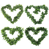 Künstliche Hängepflanze Efeuranken Künstliches grünes Blatt Dekoration für Zuhause