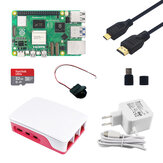 Kit für Entwicklungsplatinen Raspberry Pi 5 4G 8GB RAM Motherboard Raspberry Pi5 mit Gehäuse Künstliche Intelligenz Programmieren Lernen PCIe 2.0