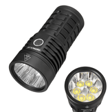 Astrolux® EC06 6*XHP50.2 16000lm nagy fényerős, erős 21700 zseblámpa Anduril 2 UI 566m nagy hatótávolságú, nagy teljesítményű LED zseblámpa