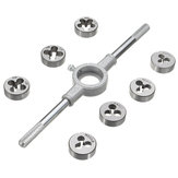 8pcs Metric Vis de robinet Wrench and Die Set M3-M12 Nut Bolt Alloy Metal Hand Tools