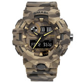 SMAEL 8001 Camouflage Militray Dual Дисплей Цифровые часы