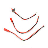WPL Power Switch Motor Wires JST Connectors for V3 Sound System DIY 1/16 RC Car Vehicles Model Parts