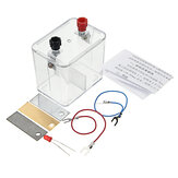 Kit de experimentos con células electroquímicas primarias, caja soporte para células galvánicas