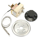 DANIU thermostat CA 250V 16A Contrôleur de température de 50-300 degrés No NC pour four électrique