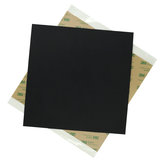 220 * 220 * 0.8mm Black Matte Polyetherimide PEI Folha Com Cola Para Impressora 3D 