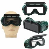 Промышленные сварочные очки Головной черепная защита Очки Маска Зеленый Квадрат
